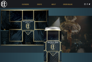 Craft beer graphics, print and logo design