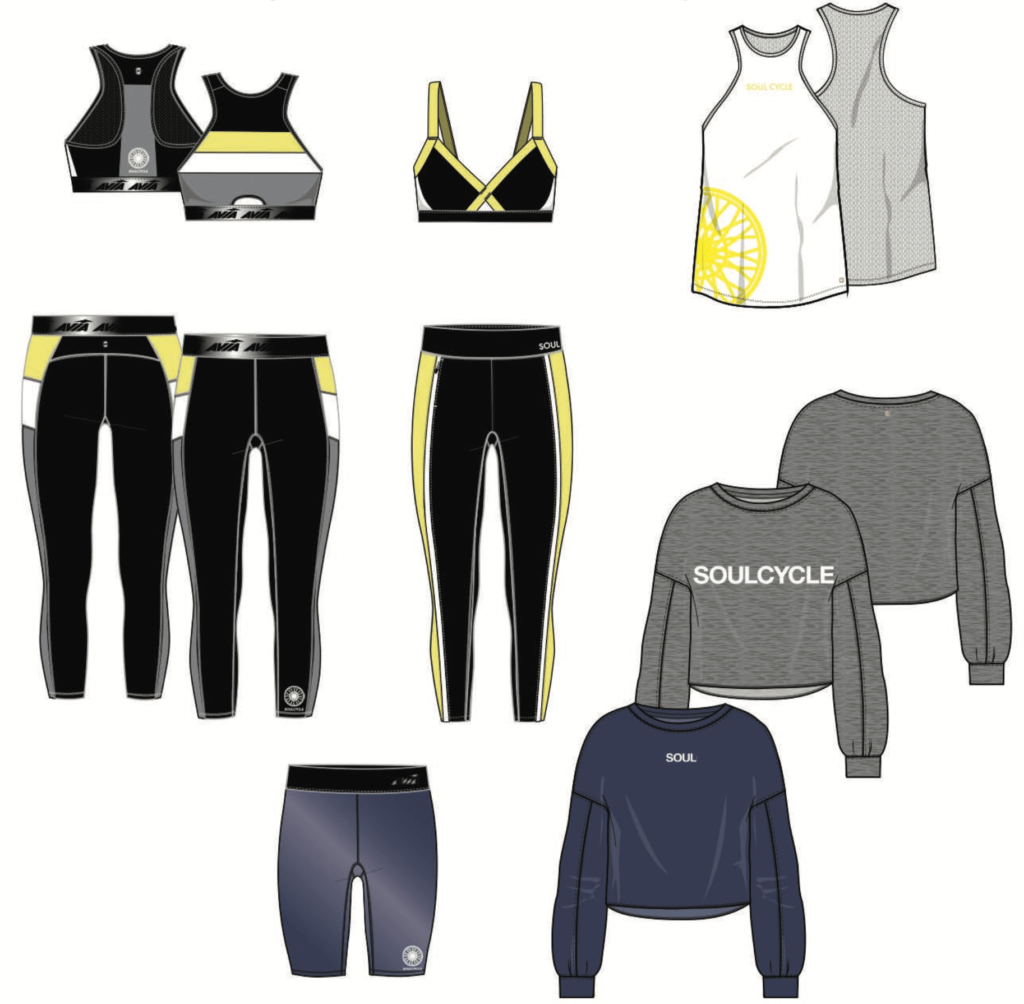 Avia activewear Soul Cycle collaboration